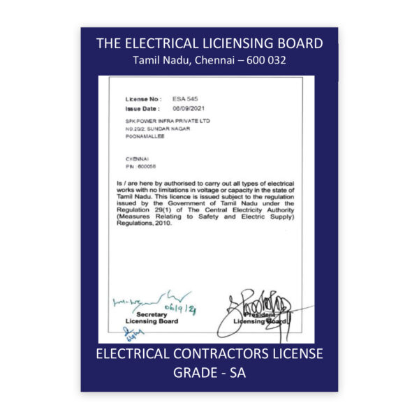 Electrical Licensing